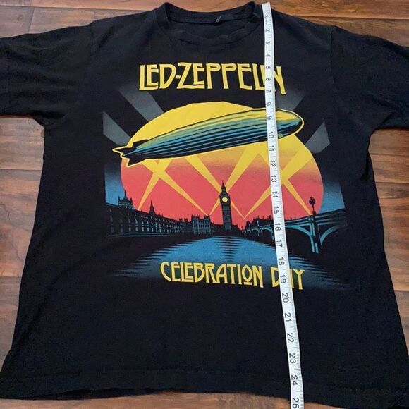 Led Zeppelin Black Graphic Shirt - Picture 5 of 8